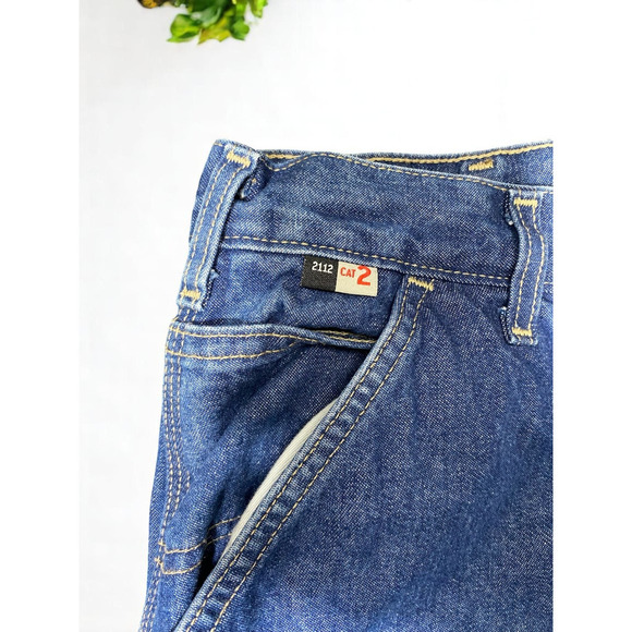 Carhartt FR Double Knee Utility Jeans | 40x30 | CAT 2 Flame Resistant | Blue - Picture 3 of 13